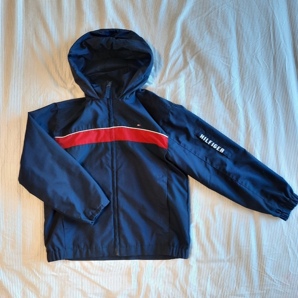 TOMMY HILFIGER Windbreaker | kid size small - Picture 2 of 8